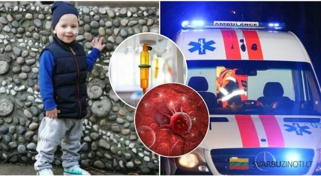 Dwulatek z Kaunas walczy z nowotworem: rodzina prosi o pomoc w walce o życie