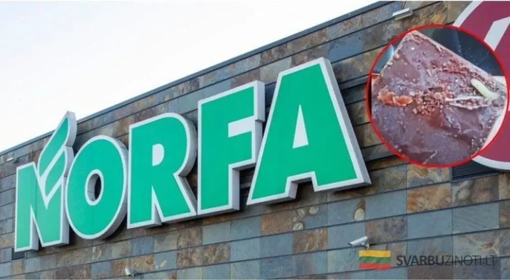 Cukierki z robakiem w środku. Klient "Norfy" zgłasza szokujące odkrycie