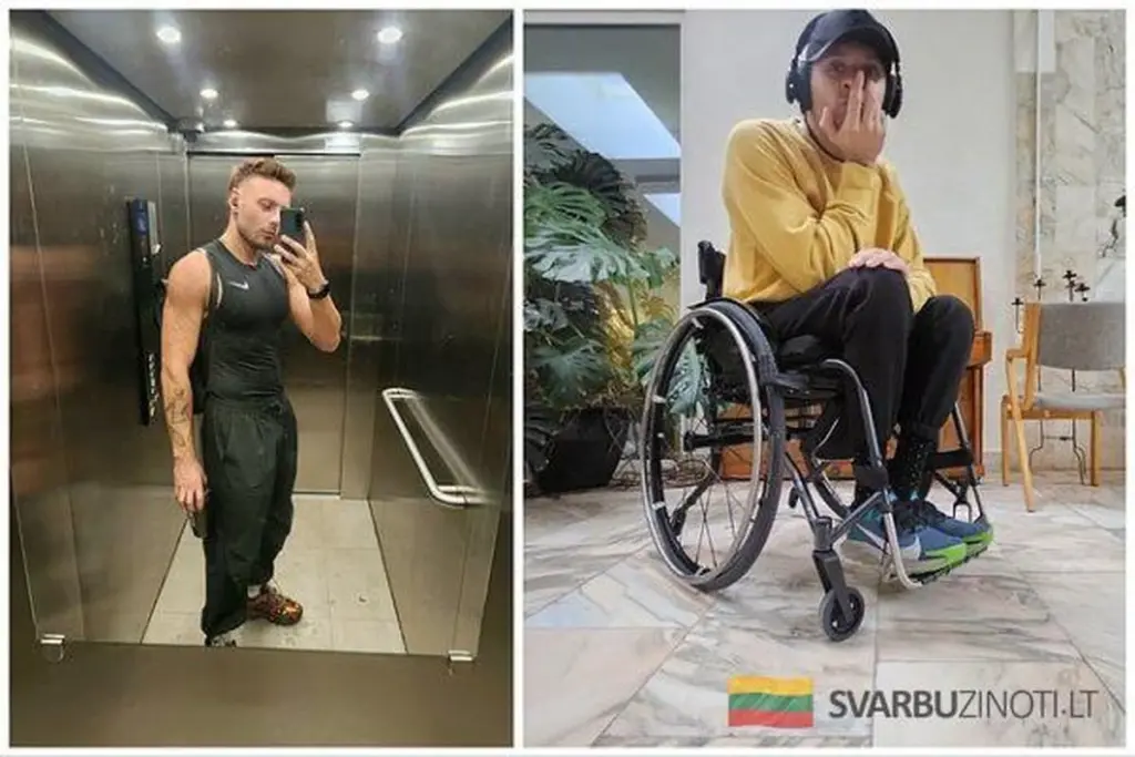 Jeden upadek – nowe życie. Historia Edvinasa, który walczy o powrót do chodzenia po drastycznej kontuzji.