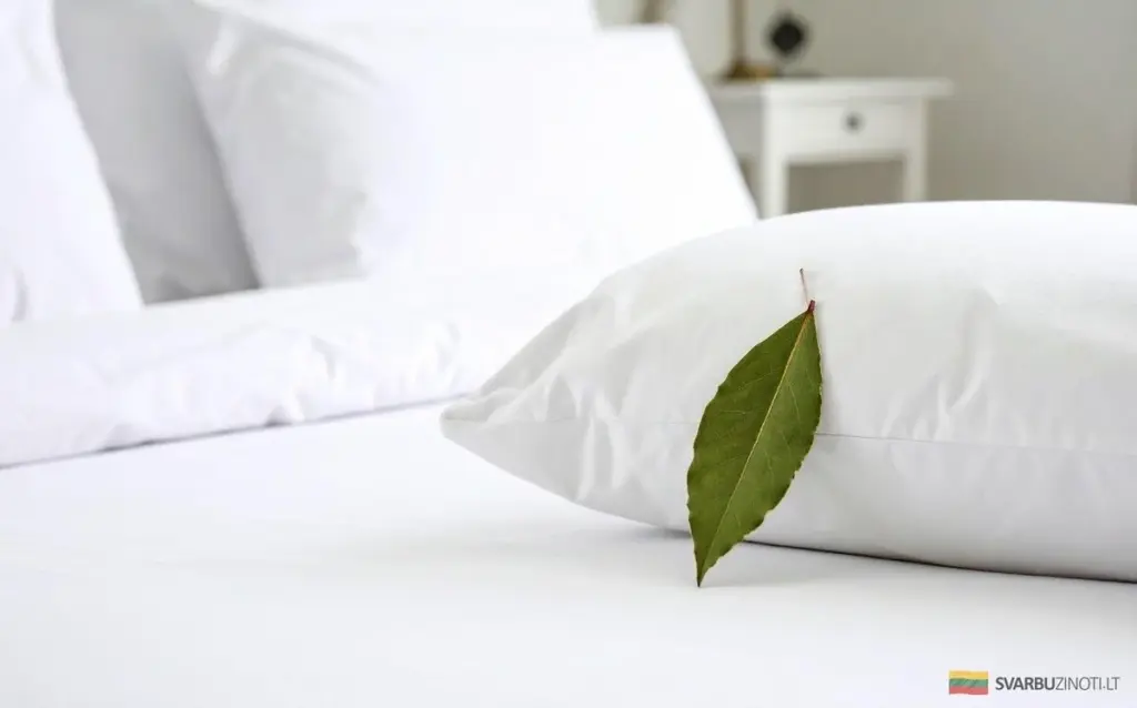 Jednostronny liść laurowy pod poduszką: babcia wie, jak rozwiązać problemy ze snem