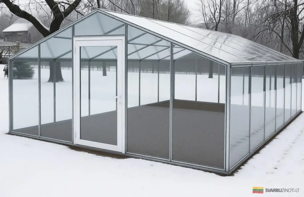 Koniec z odśnieżaniem szklarni: Dwa domowe triki na znikający śnieg z polikarbonatu