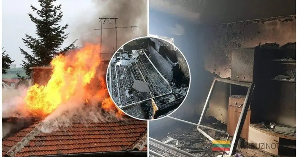 Koszmar w Gargżdach: ładowarka od telefonu wywołała pożar w mieszkaniu. Stracił wszystko.