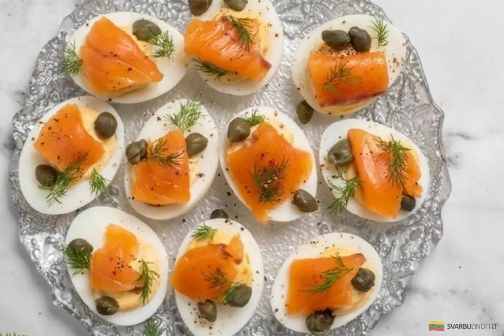 Piekne faszerowane jajka: sekretna skóra z truflami, która zmieni Twój obiad